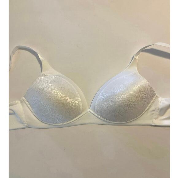 Warners Blissful Benefits Bra Size 40B Back Smoothing Wireless Lift Tshirt W4013 - Picture 3 of 11